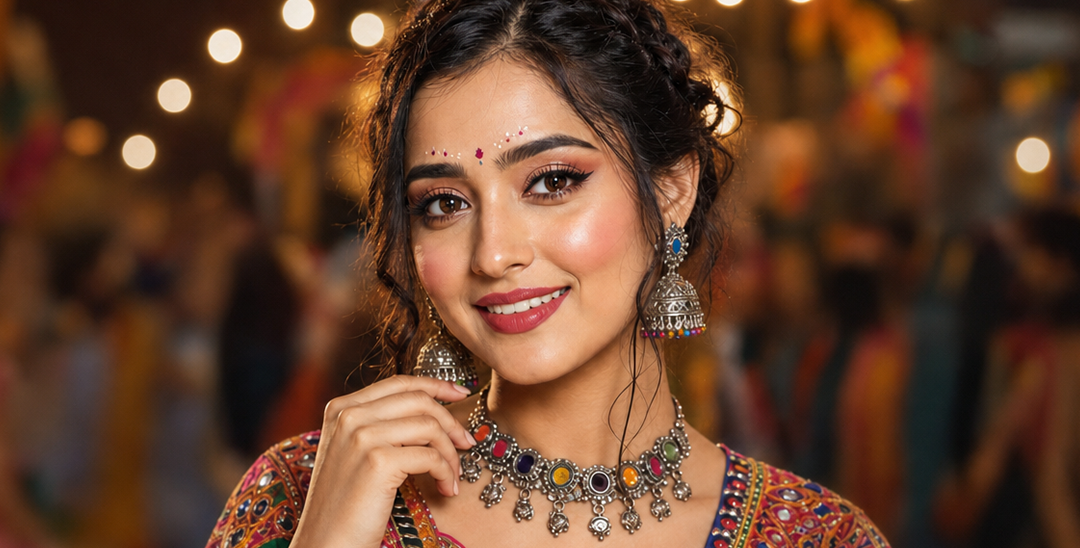 Navratri Makeup Look